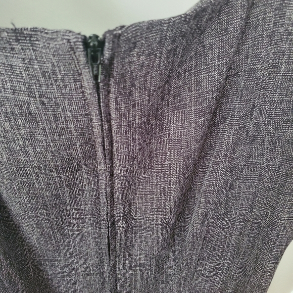 A. Byers  gray belted dress - Picture 8 of 9